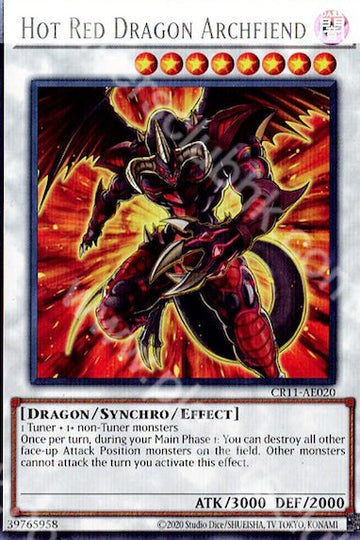 CR11-AE020 Hot Red Dragon Archfiend(琰魔龍 紅惡魔)