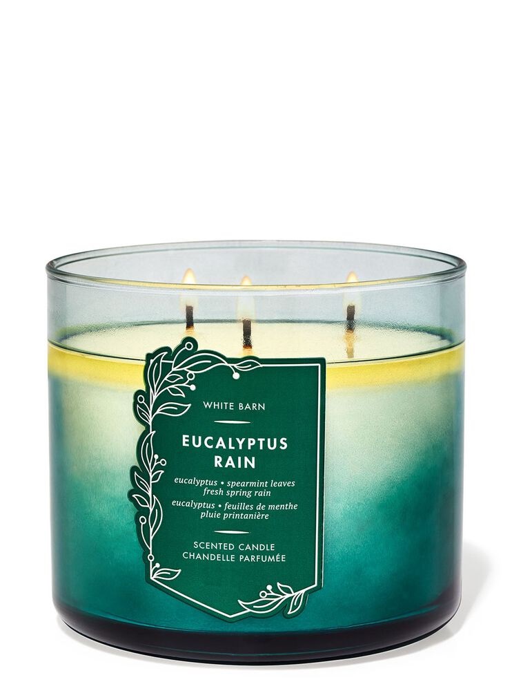Eucalyptus Rain 3-Wick Candle