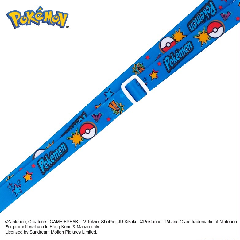 Pokemon Plastic Card Holder w/ Neck Strap 証件套連頸繩 (橫向)