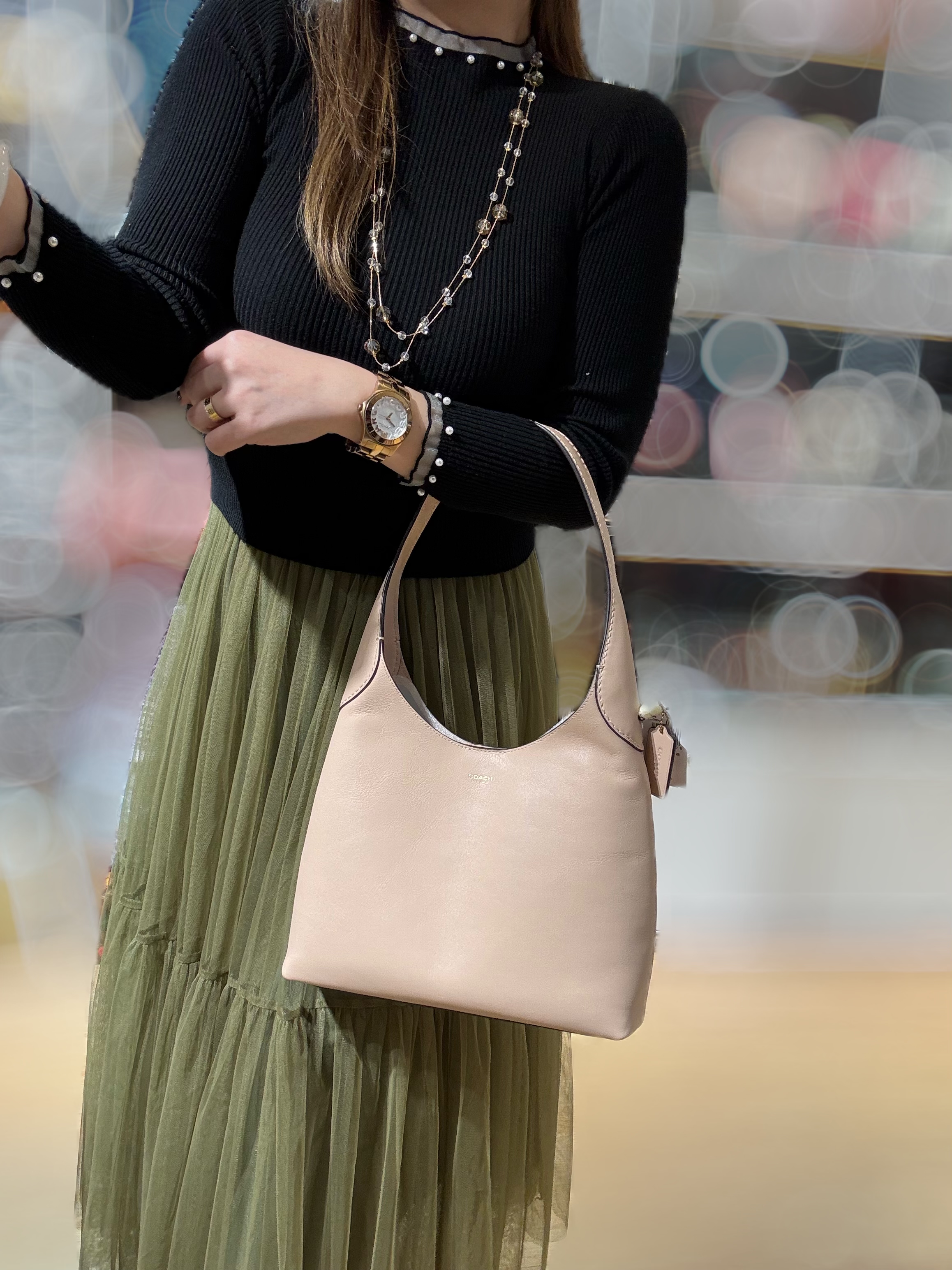 Coach Brooklyn 28 cream