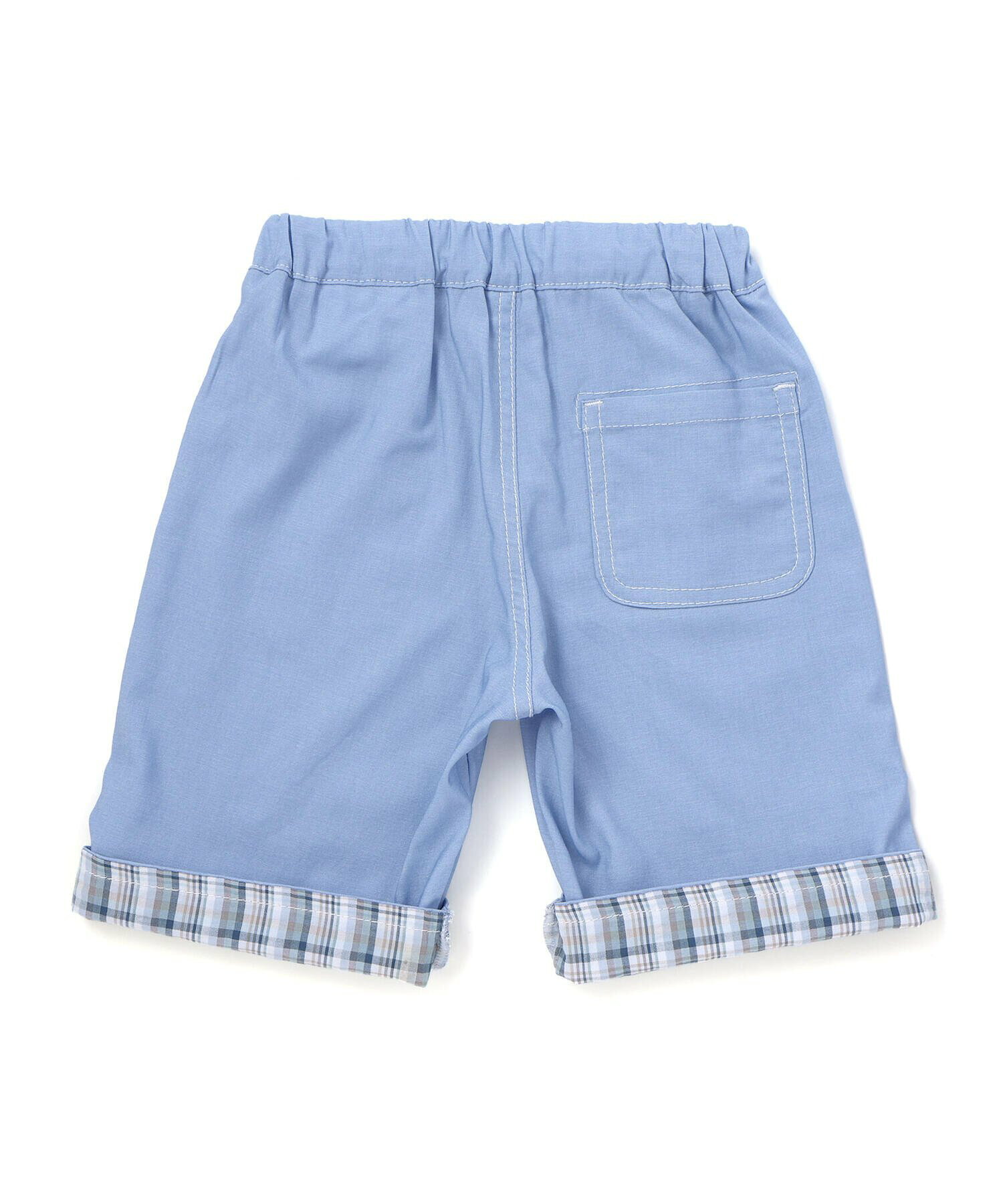 🆕【⭐訂購⭐】🌀 🇯🇵 日本直送 翻折式格紋褲腳 昆蟲印花 短褲［2款選］🌀 [ELDA-0194][260521]