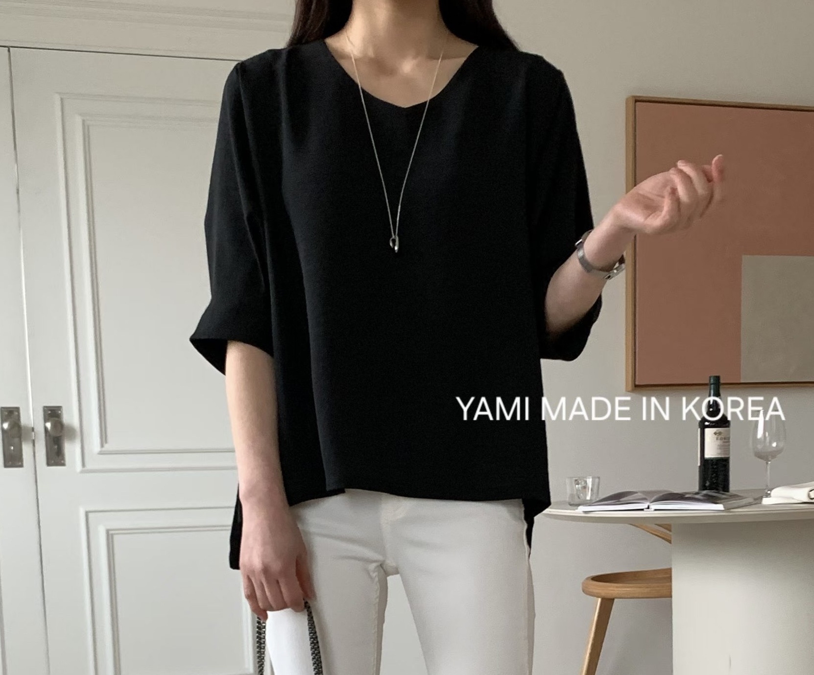 Made in Korea🇰🇷簡約V領top