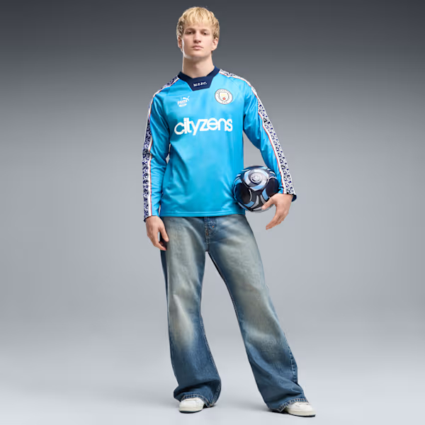 Puma King Manchester City 曼城長袖復古球衣