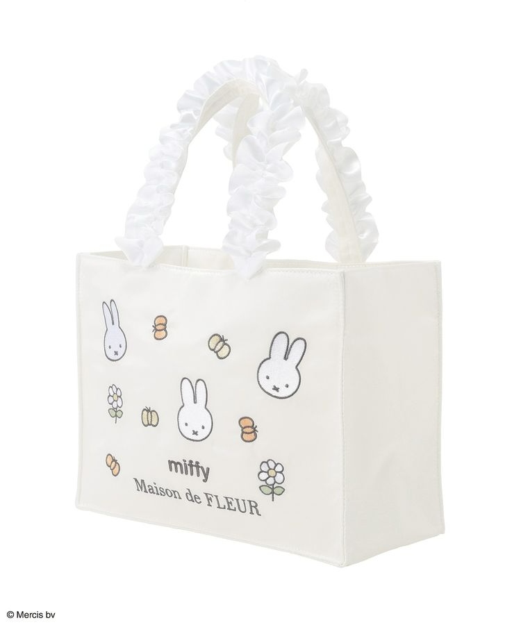 🌸 【預訂】Miffy Tote bag - Maison de FLEUR x Miffy