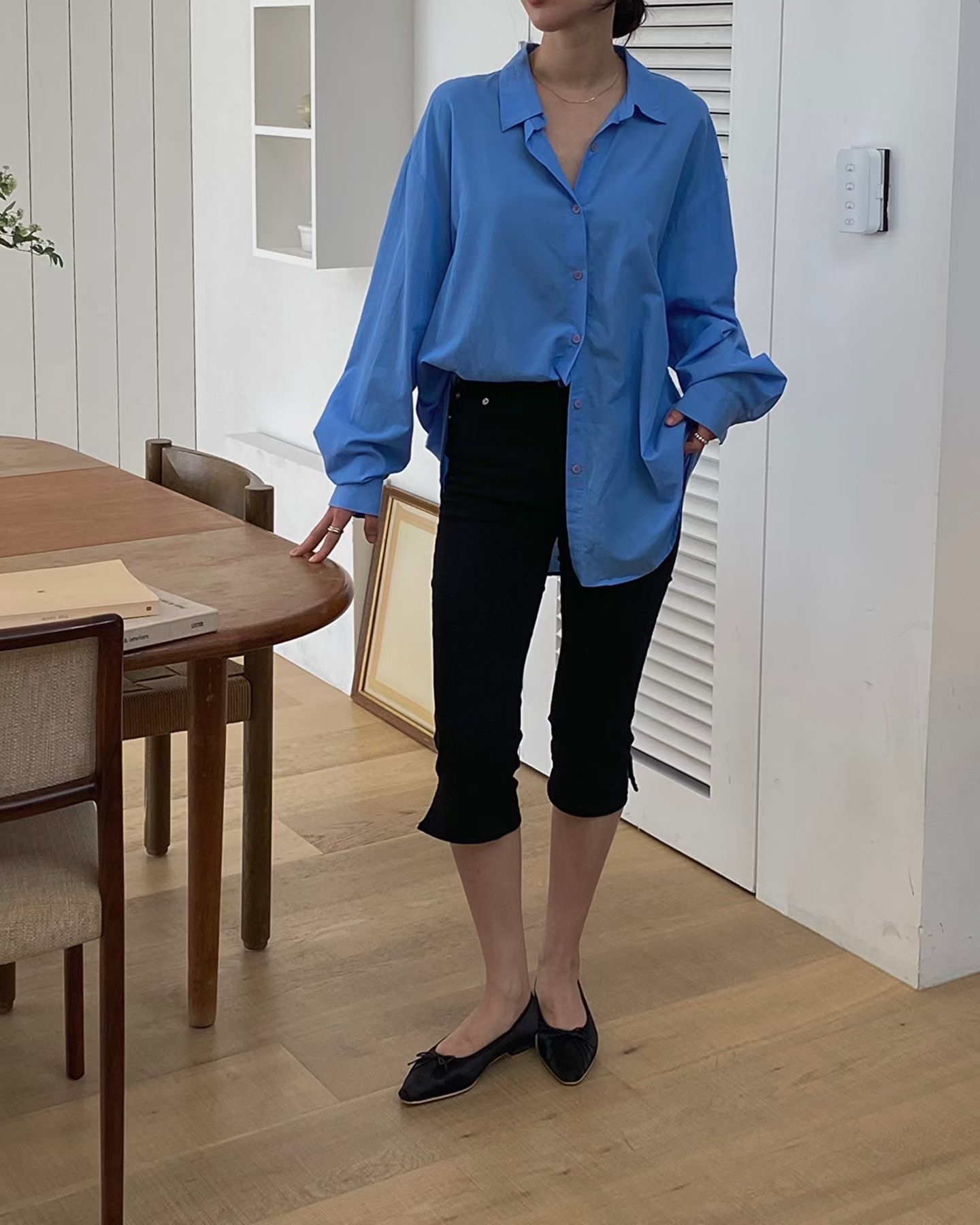 Satin rushed ballet shoes 