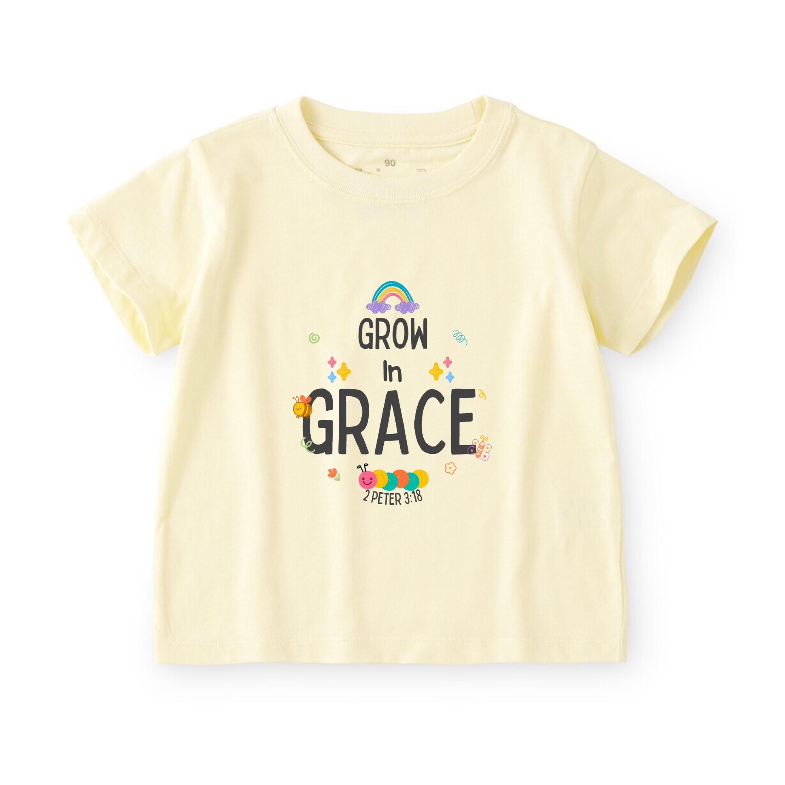 Grow in Grace純棉短袖T恤