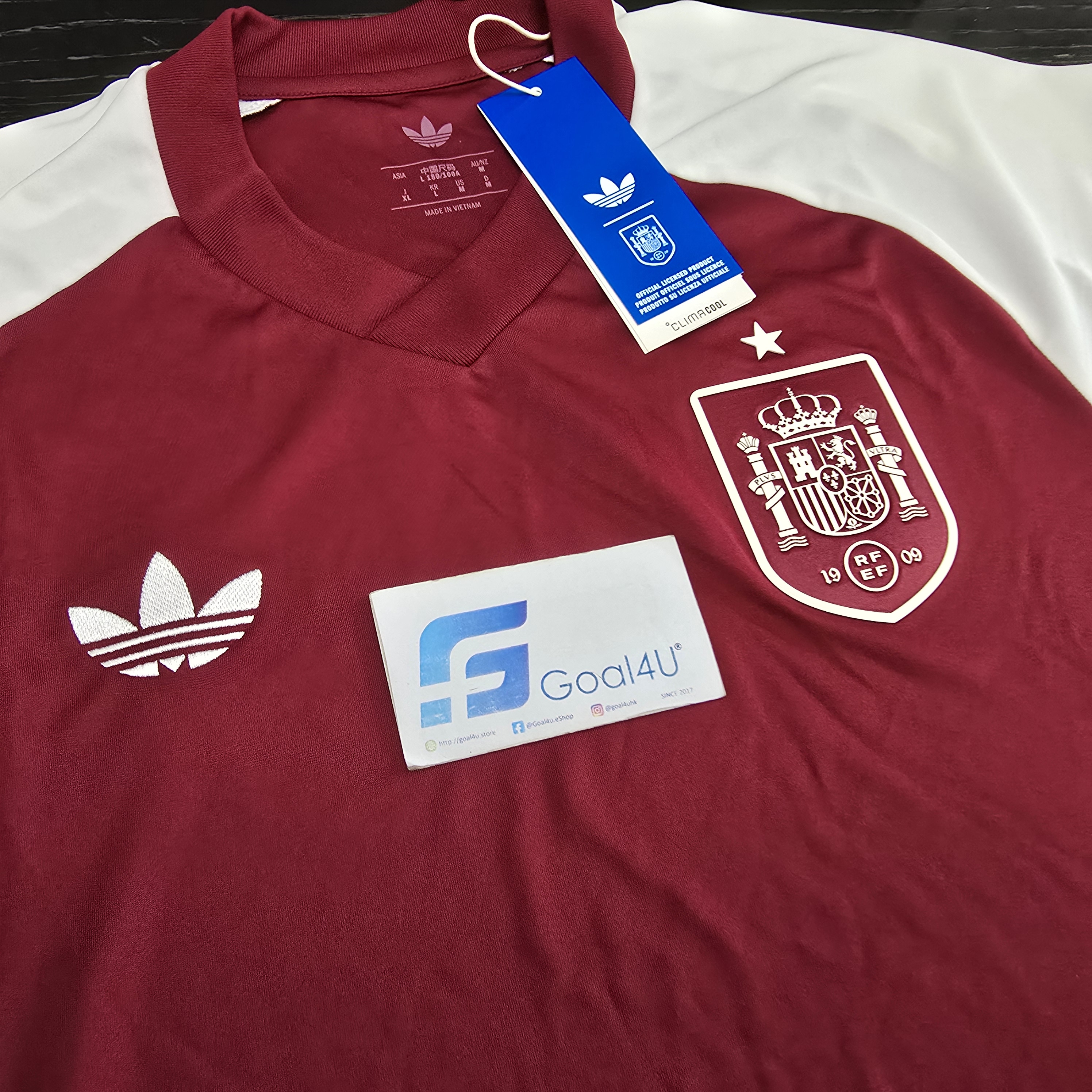 Adidas Spain 西班牙 2026-27 作客賽前訓練球衣 KA6491