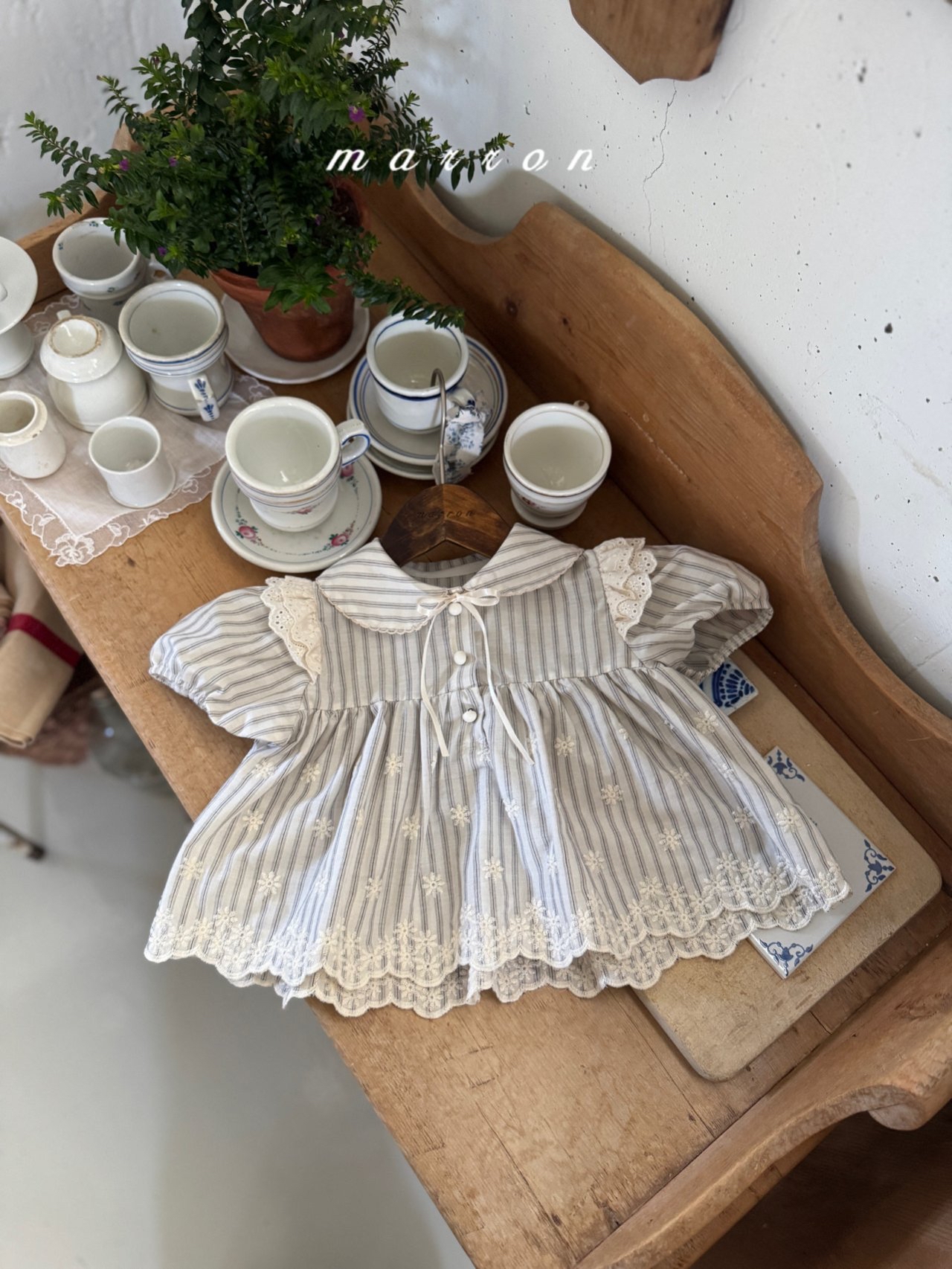 🇰🇷Marron blouse