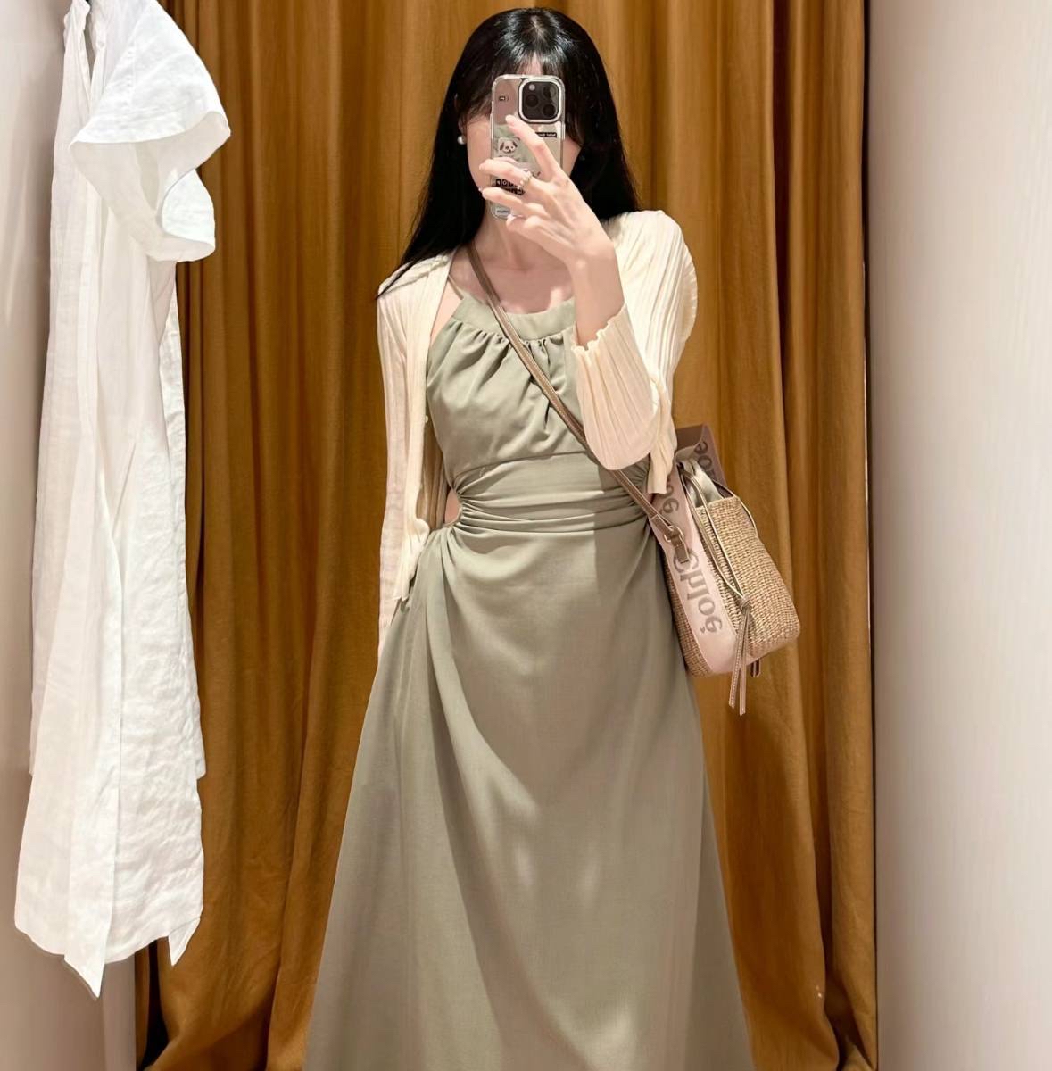 限時優惠✨訂貨❤️Chloe woody basket 🔖Color : Blushy Beige