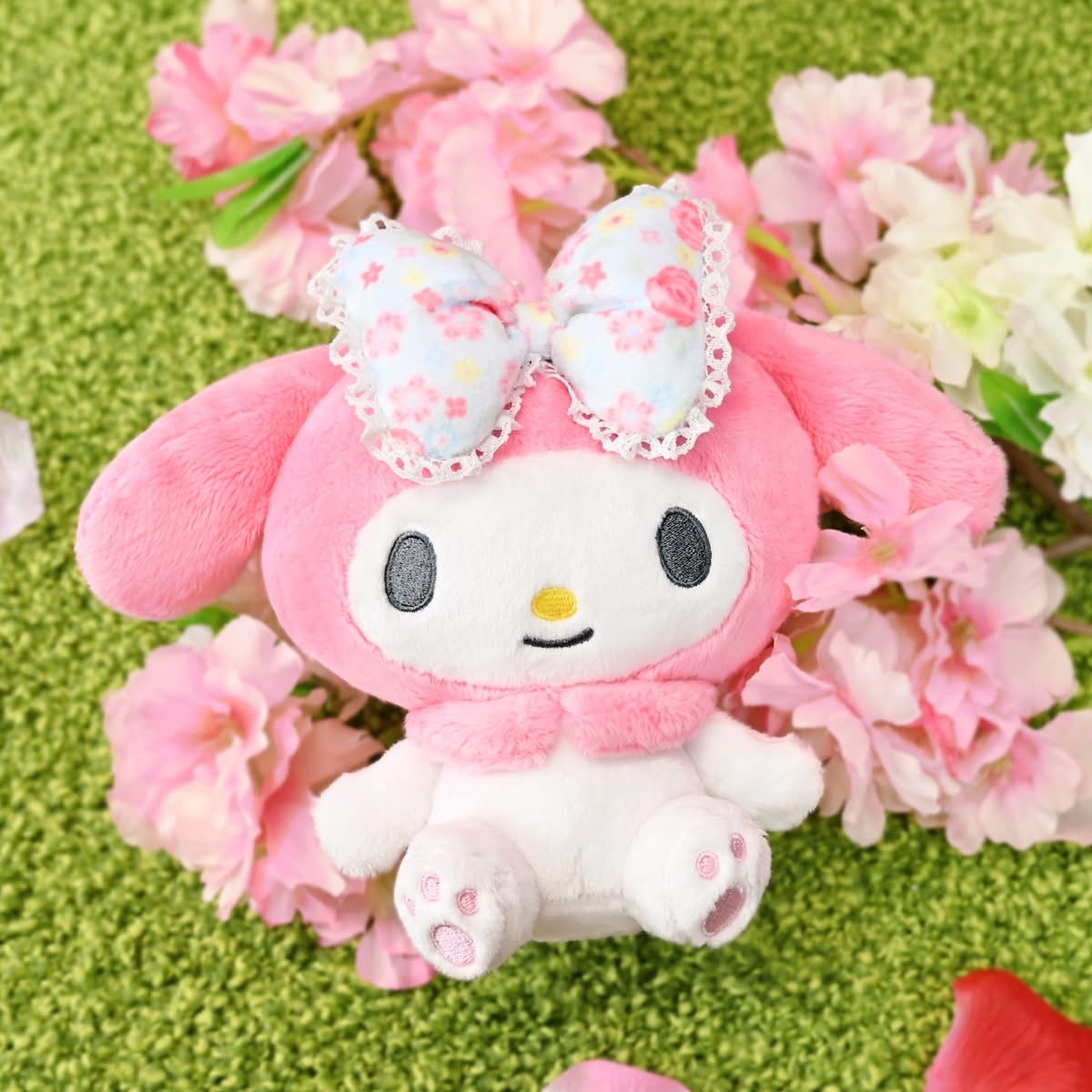 ［每月一次帶貨到港］台灣7-eleven 預購🌸三麗鷗美樂蒂小碎花公仔🌸