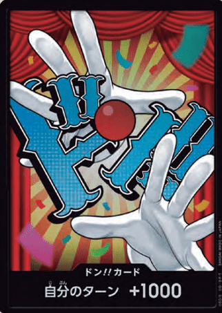 One Piece TCG Card Game - PRB02 Buggy FOIL DON