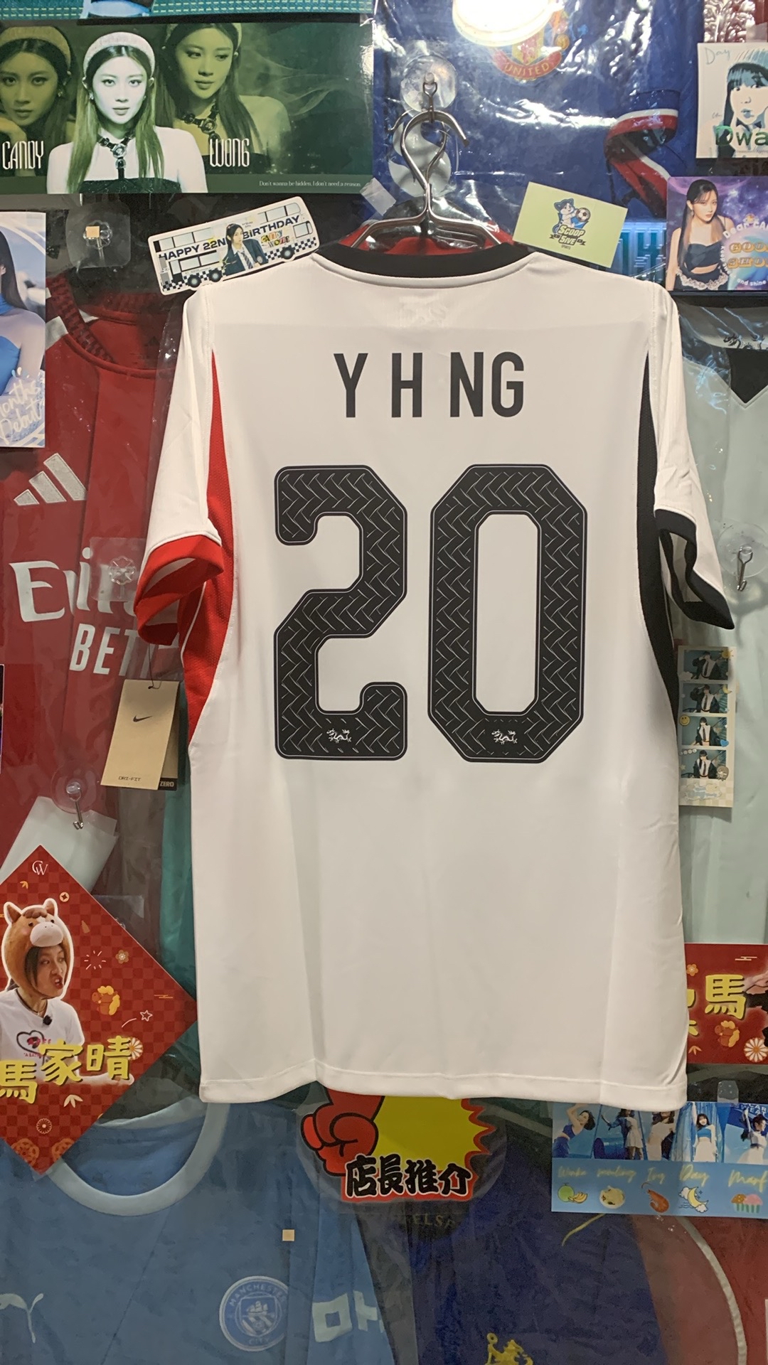 2026-27 香港 作客 球迷版 短袖 Hong Kong Away Shirt