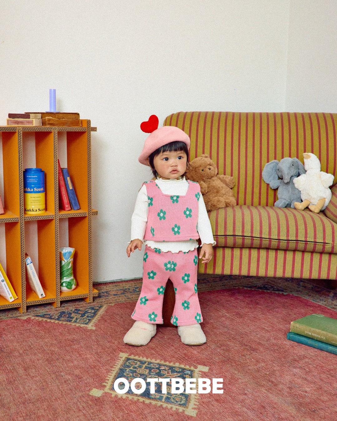 OOTT | Flower knit set