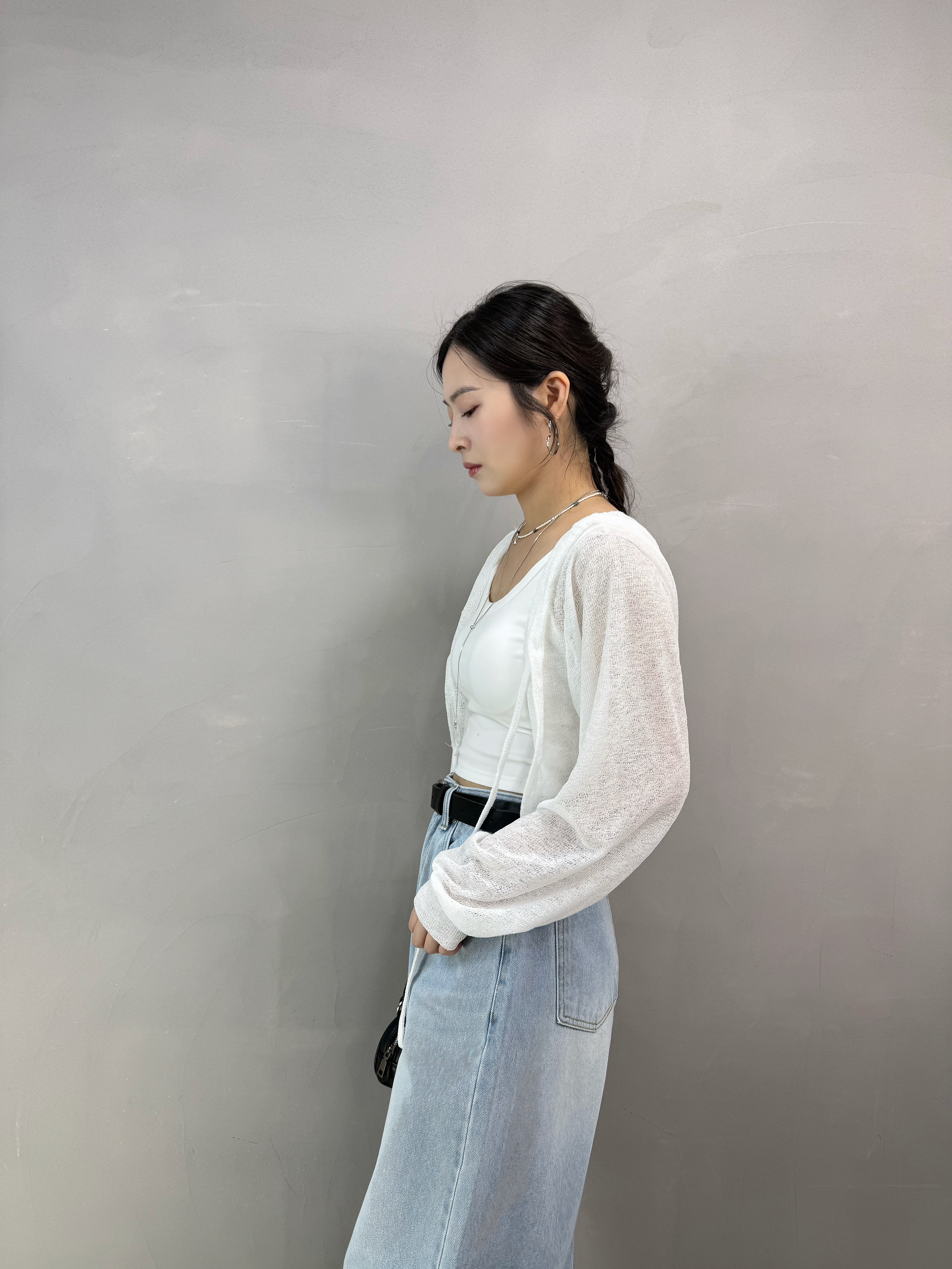 Y90 有帽防曬短外套