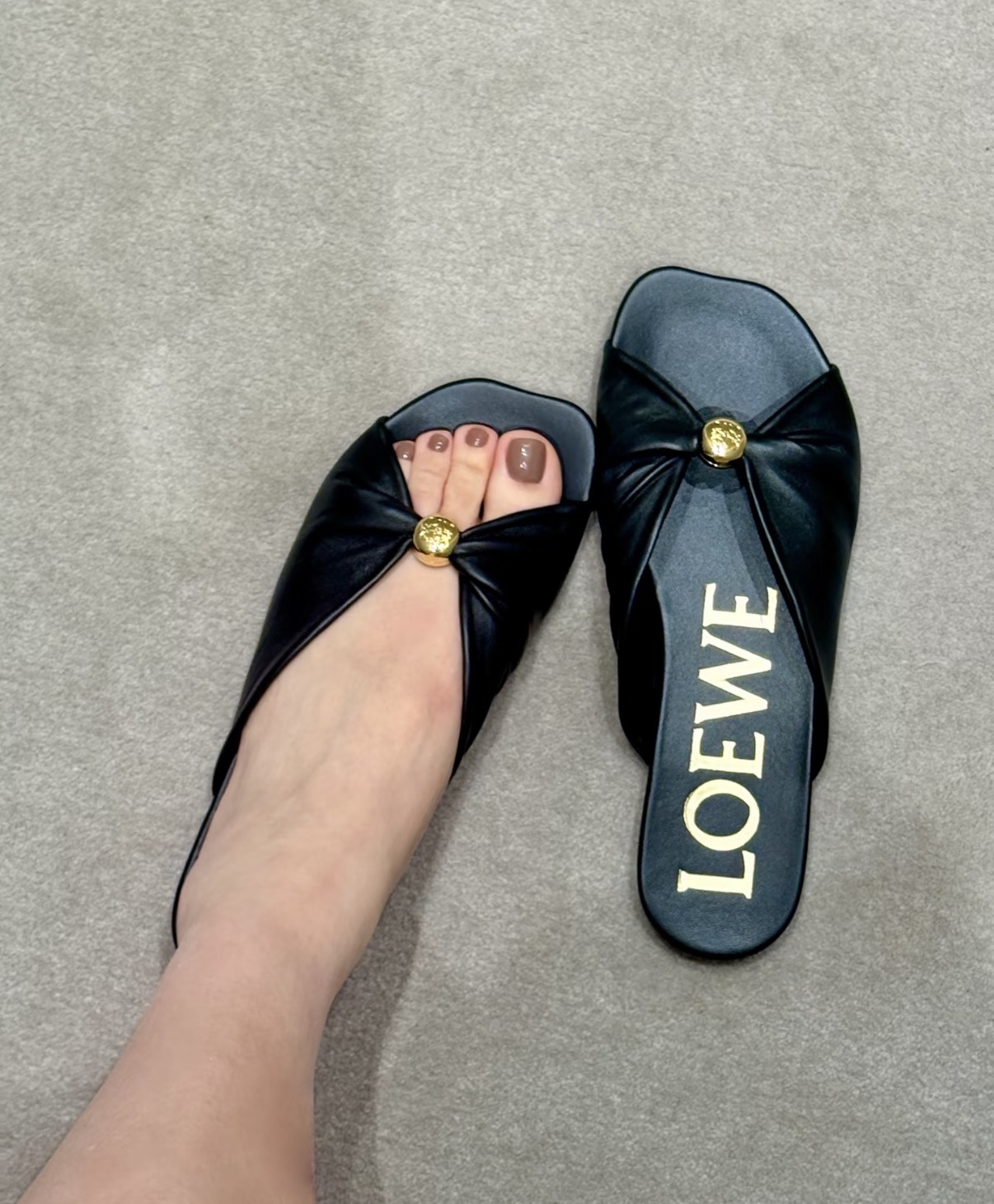 限時優惠✨新款🆕訂貨📮Loewe pebble sandal   Size 35/36/37/38/39