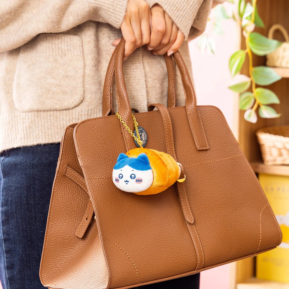 🌸 【預訂】Chiikawa & Friends 可頌公仔掛飾 - Chiikawa Bakery 2週年新品