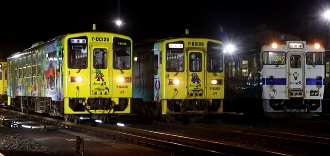 日本 JR キハ47-8000形+Kiha 125 Romancing SAGA 佐賀 六節特別版C （Tomix 98539 Plus)