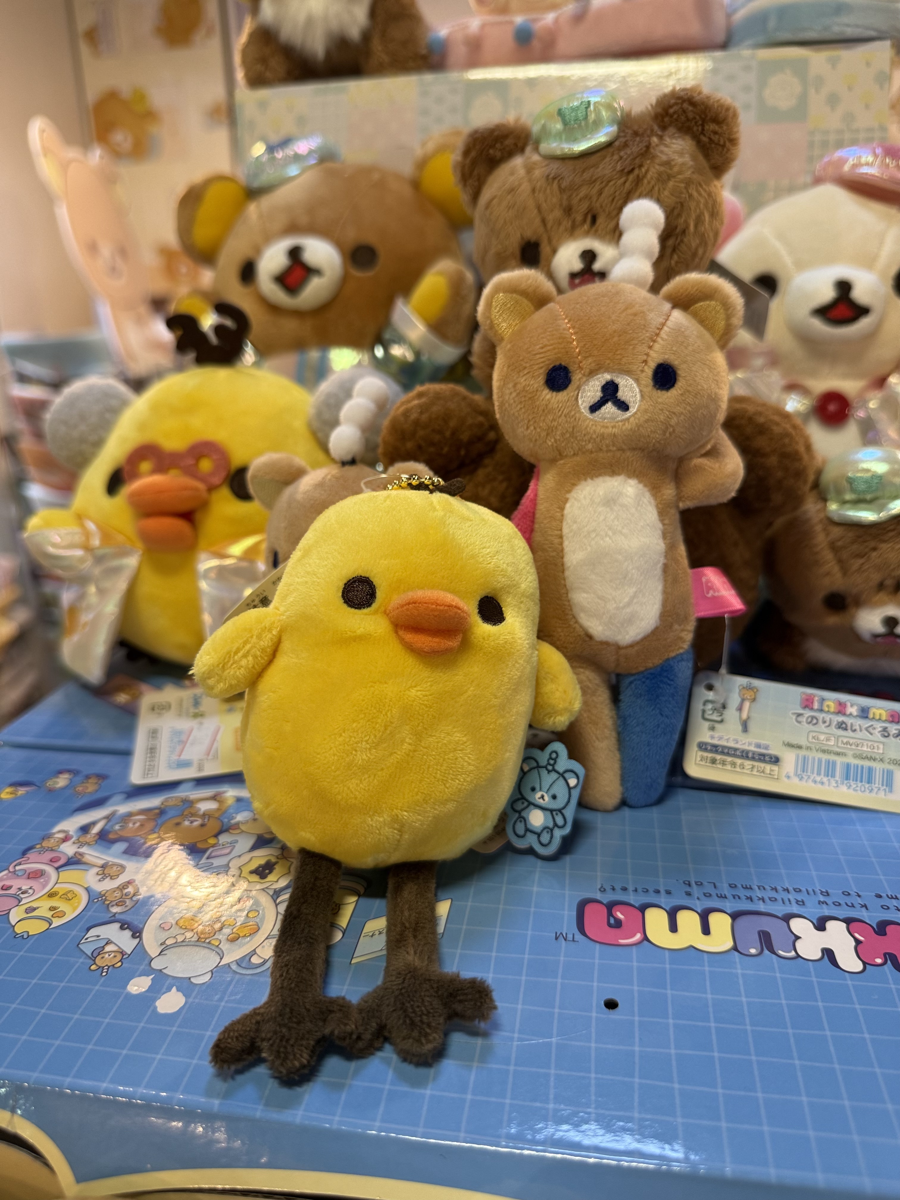 《現貨》全新rilakkuma 實驗室系列小雞長腿掛飾