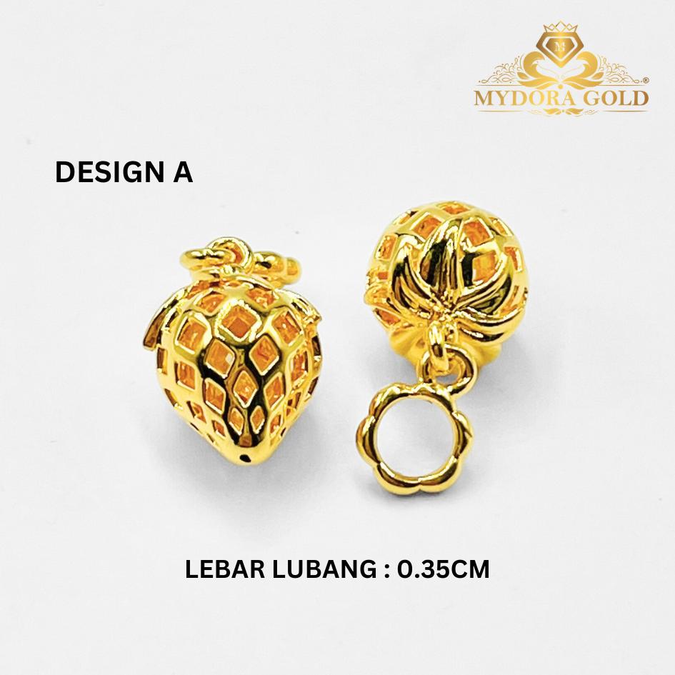 MYDORA Loket Strawberry Full Gold Series (5G) l EMAS 916/22K