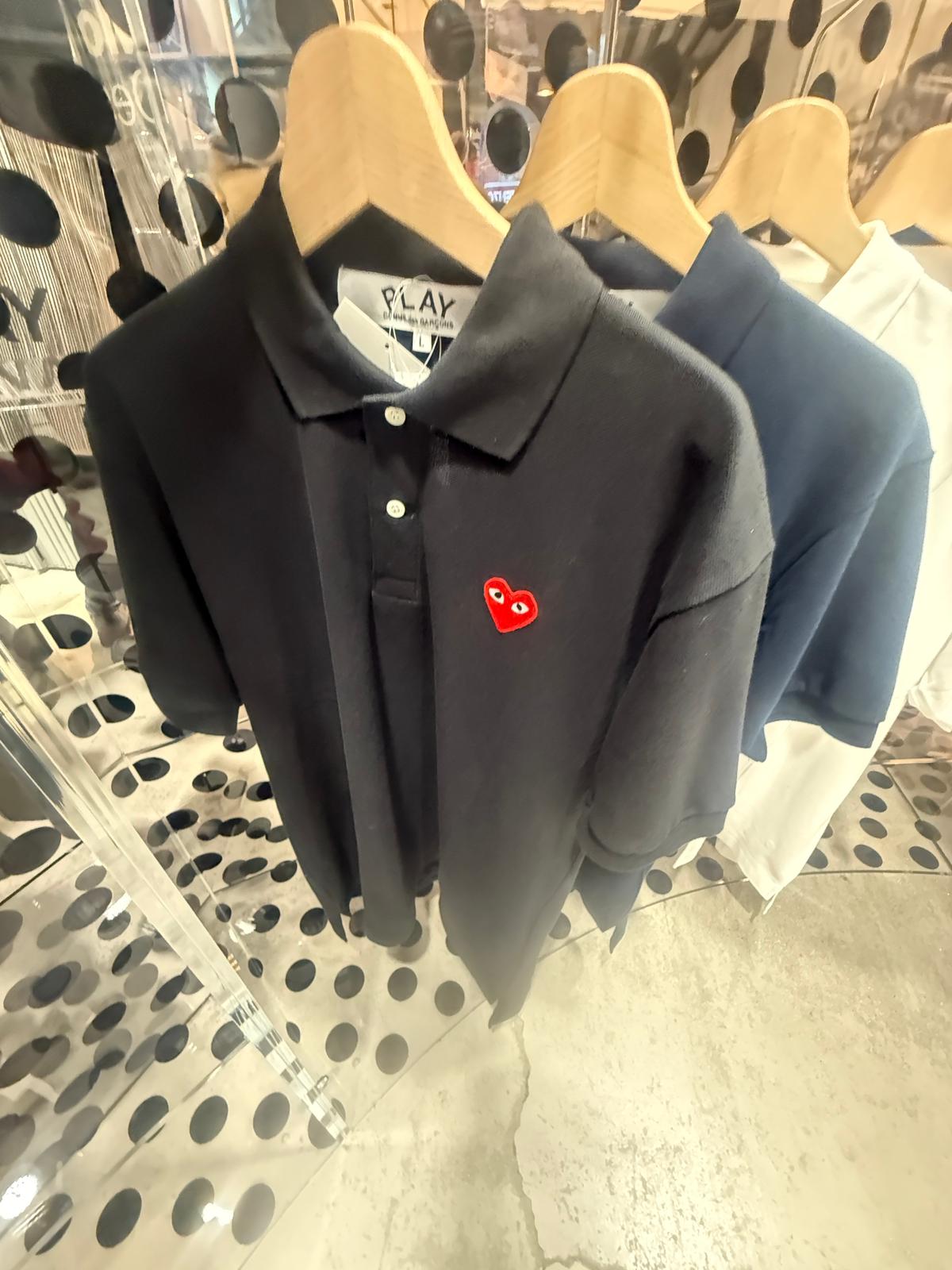 CdG play红心polo Navy
