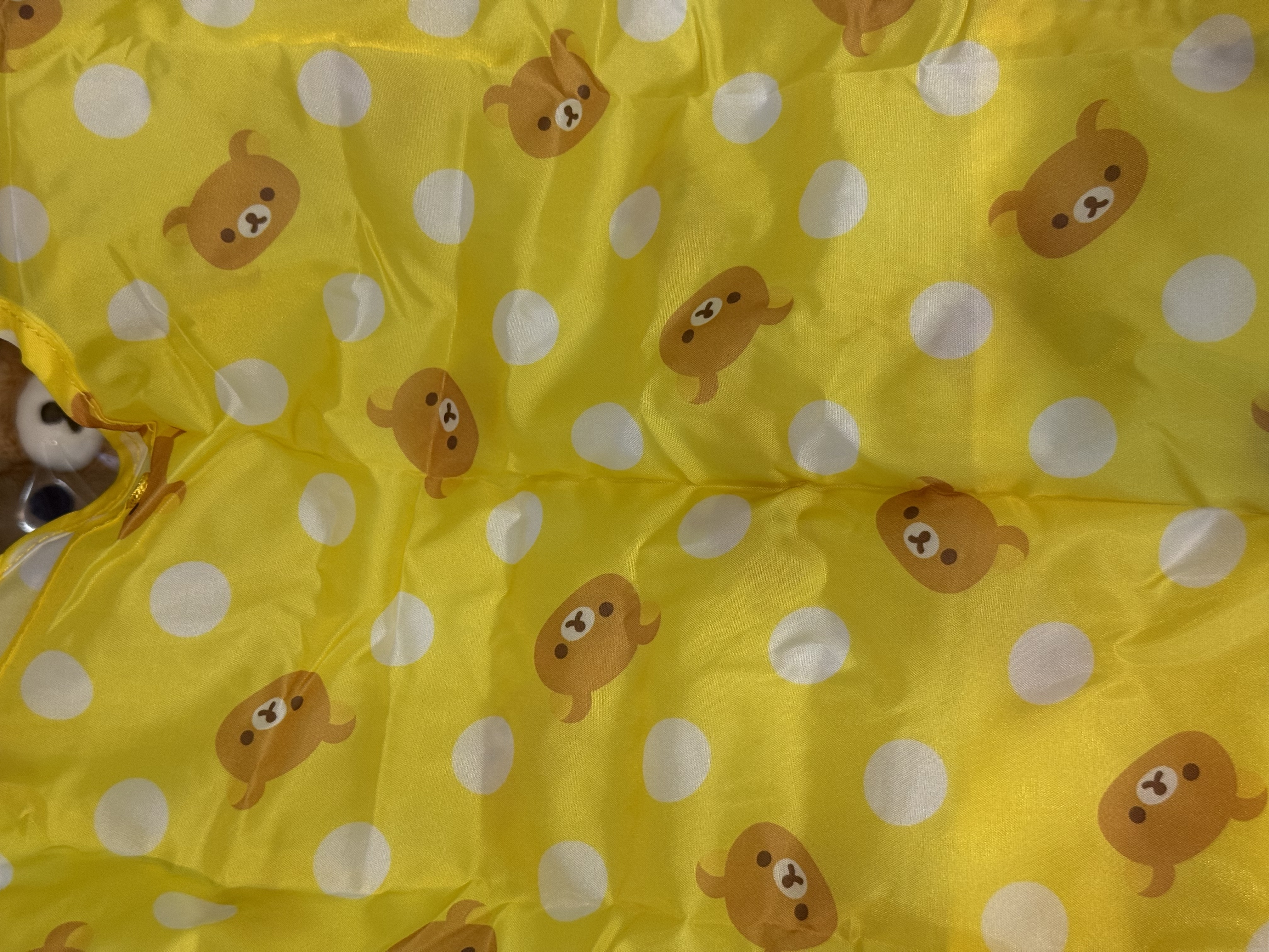 《現貨》全新rilakkuma 環保袋連頭型袋