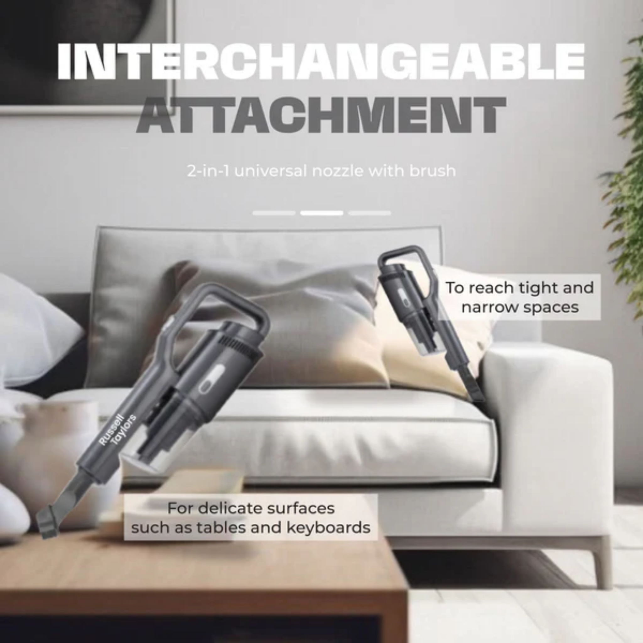 Russell Taylors Interchangeable Vacuum Cleaner (V1)