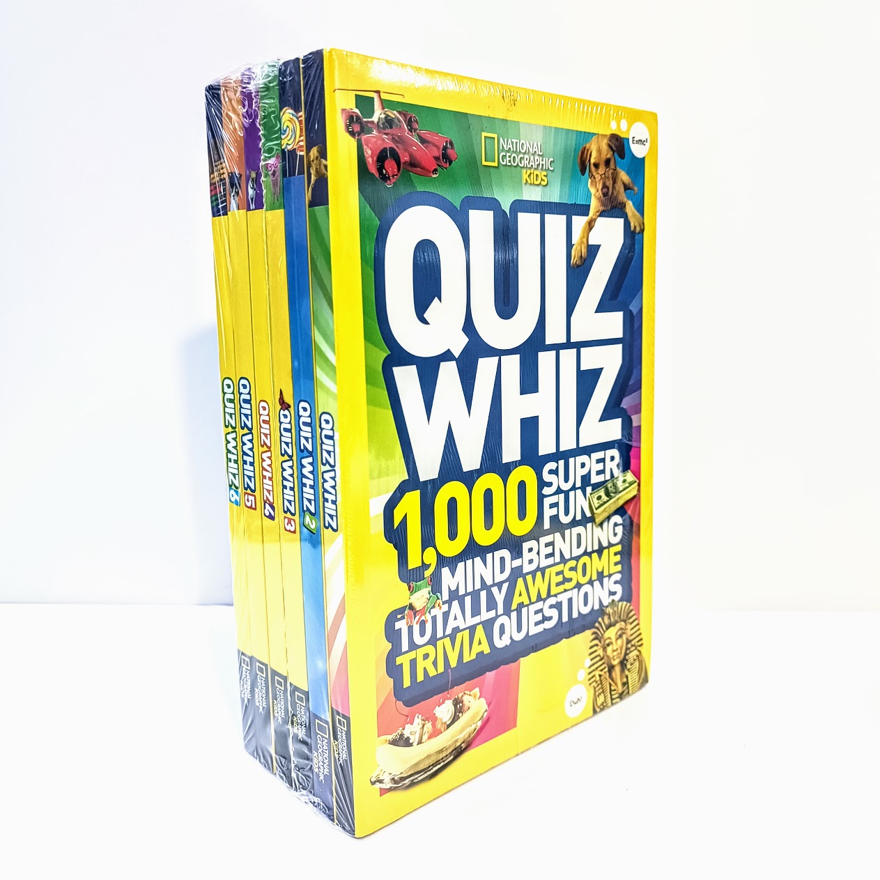 National Geographic Kids Quiz Whiz 6 books  國家地理系列  6冊 N17