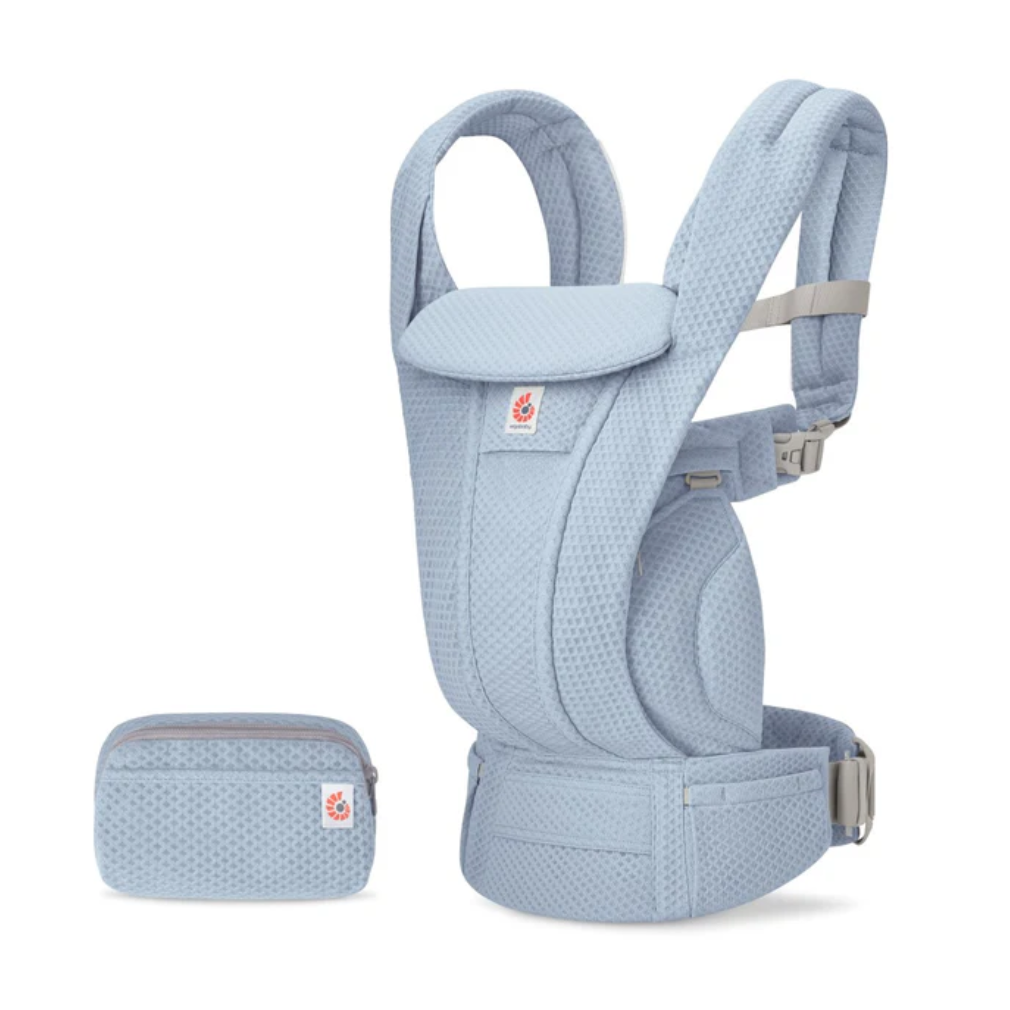 ERGOBABY Omni Deluxe Mesh 全功能透氣揹帶 - 寧靜藍 Serene Blue