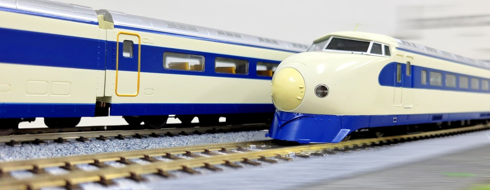 造形村0系新幹線 Zoukei Mura Super Rail Series HO-Scale 基本四節連頭車