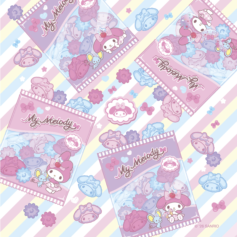 My Melody Origami Paper 手工紙 (4 Designs x 10pcs)