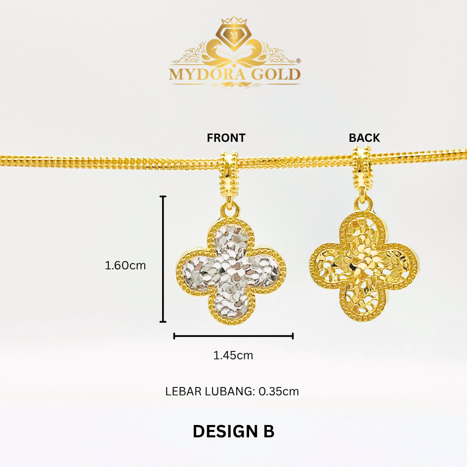MYDORA Charm Sisik Clover (5G) l EMAS 916/22K
