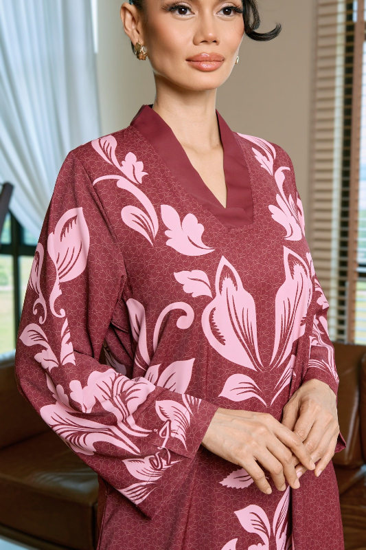 EGYPTIAN - RENDA in Maroon Pink