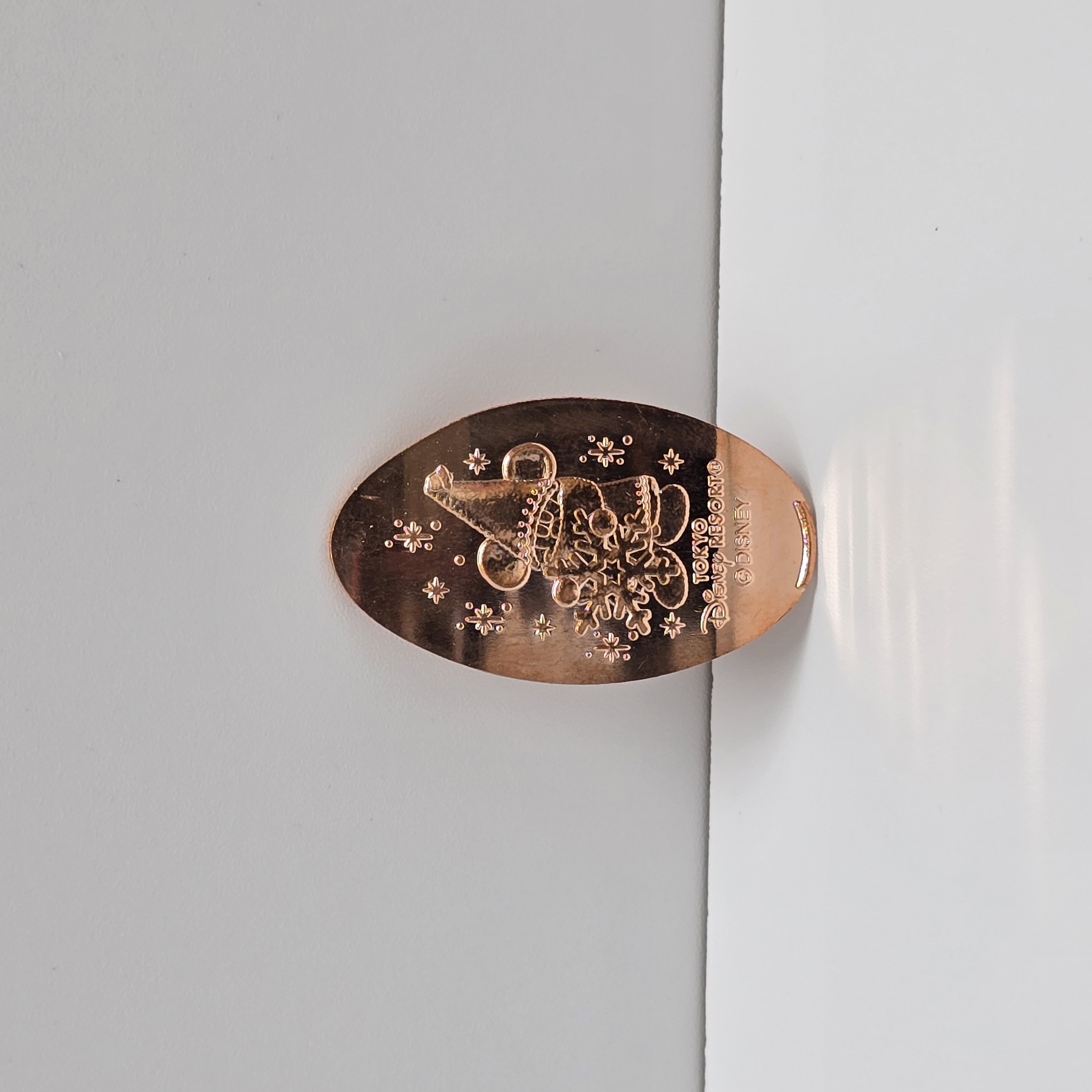 現貨 樂園限定 Ring Ring 雪花 壓幣 