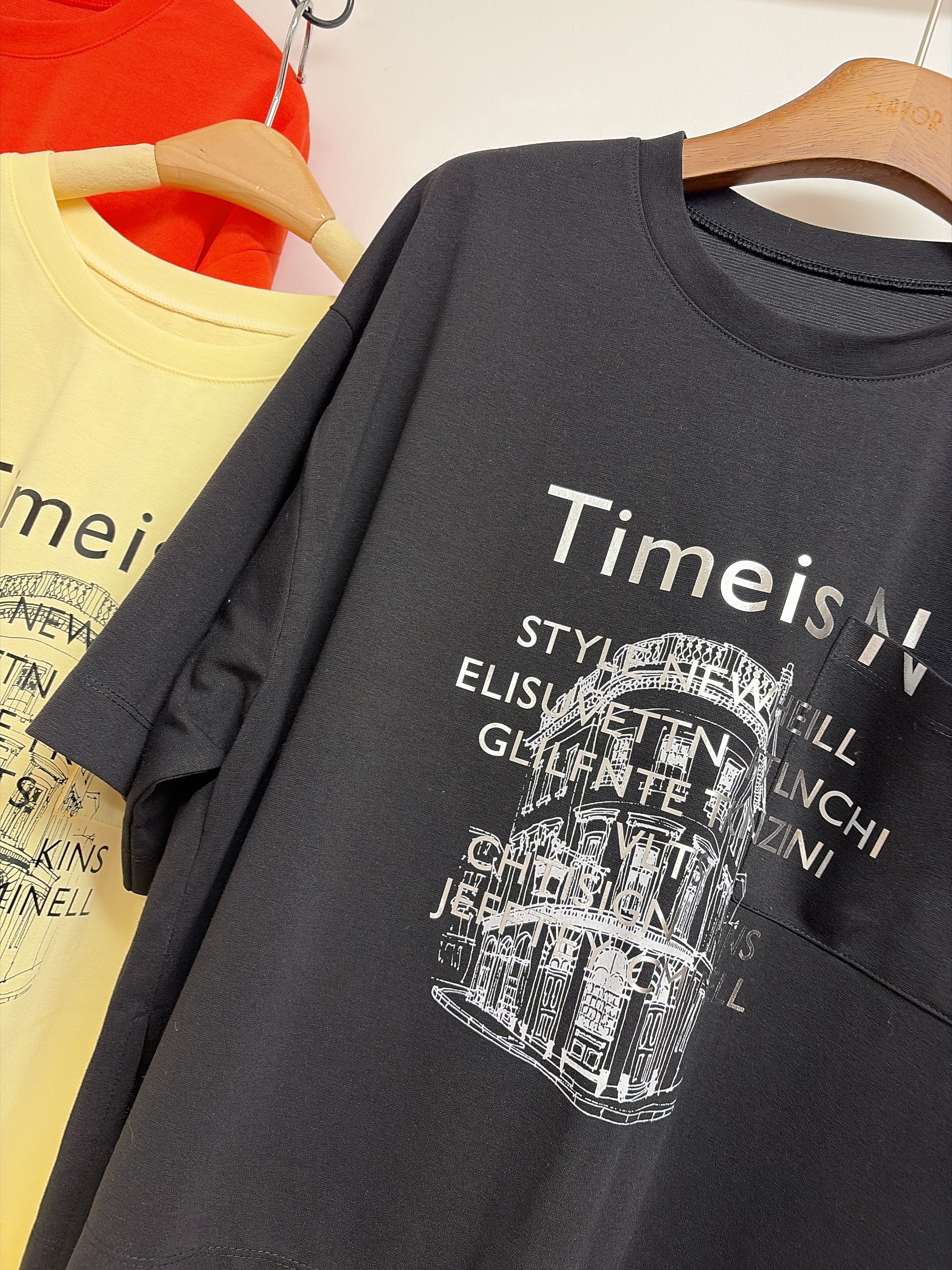 Colourful tee