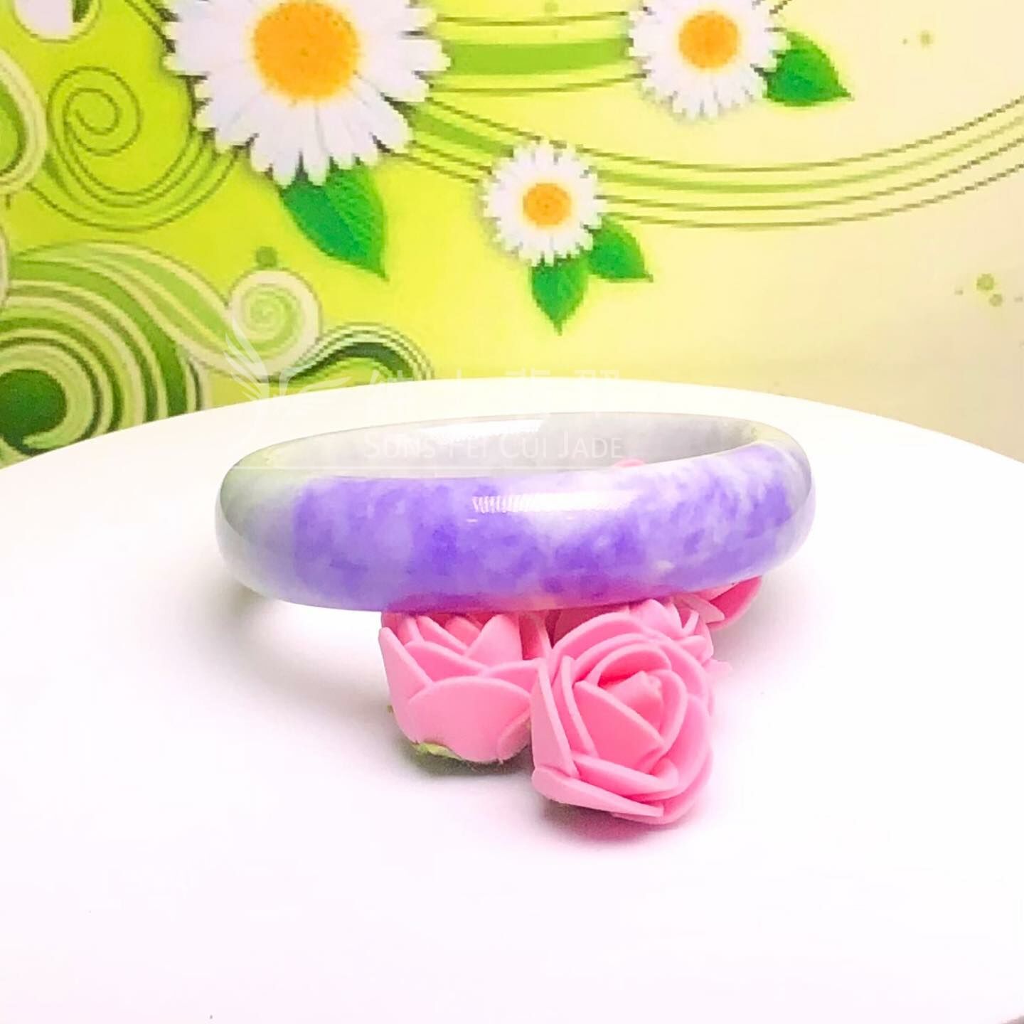 濃色藍紫福鐲54.6mm