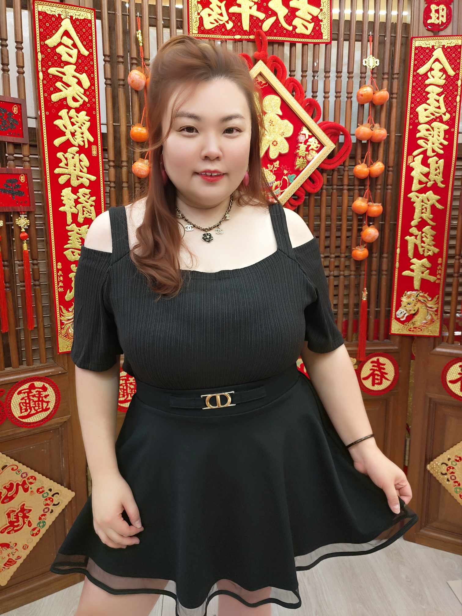 NFE04 06-502560 条纹吊带上衣（颜色随机）