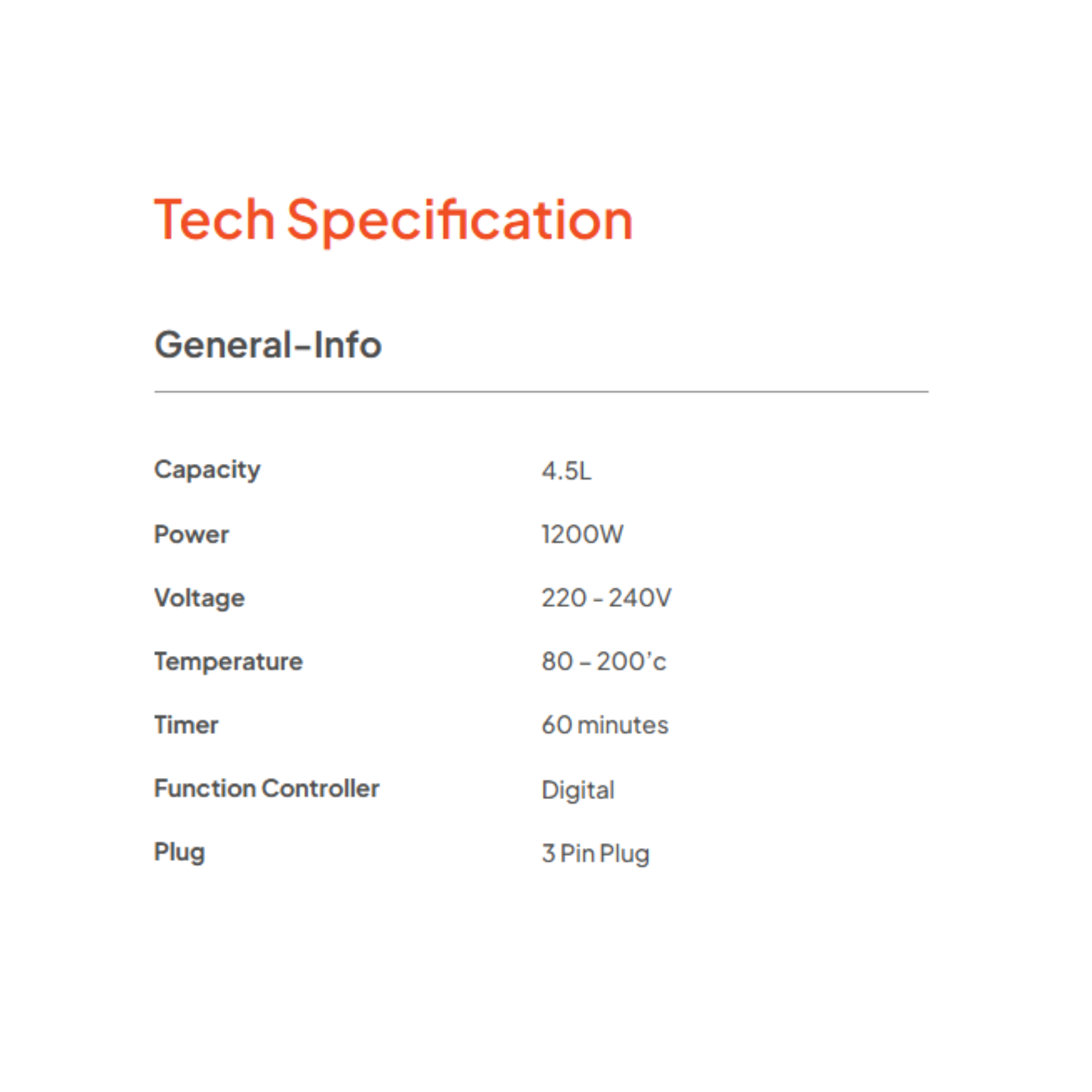 Russell Taylors 4.5L 3D Visionary Digital Air Fryer Green (Z4)