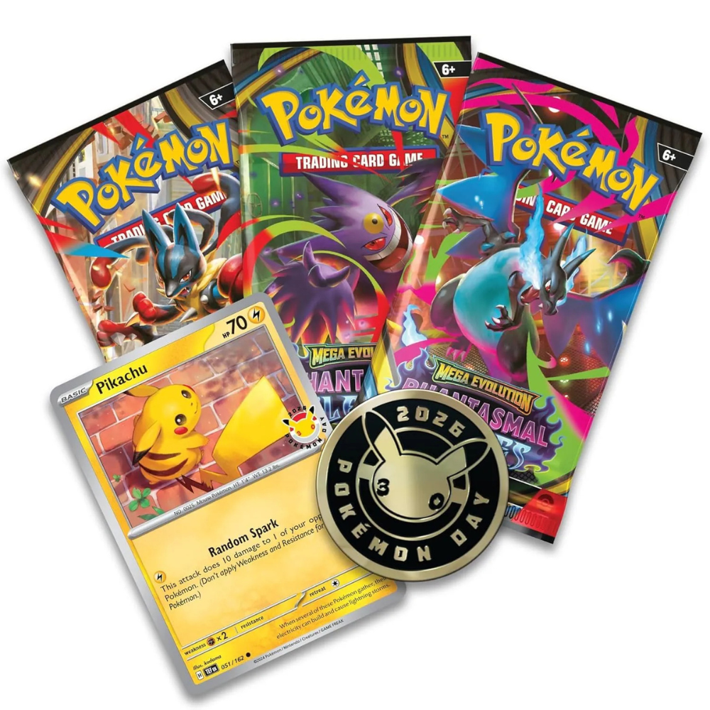 門市現貨｜Pokemon寶可夢 - 美版 PTCG Pokémon Day 2026 Collection 2026寶可夢日禮盒