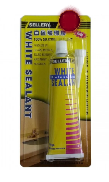 Sellery牙膏型玻璃膠(白色)85克Y09610