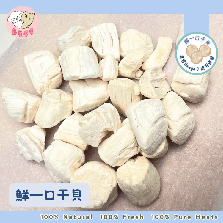 寵愛毛毛 | 鮮一口干貝12G