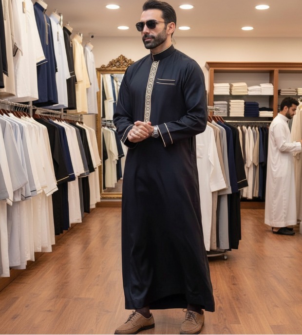 時尚男士長袍：展現優雅與傳統