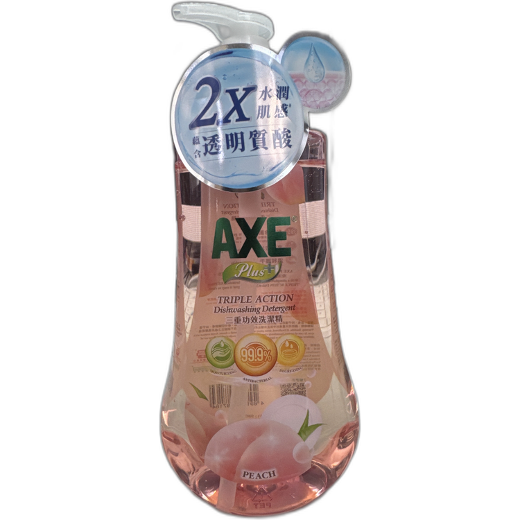 AXE三重功效洗潔精500g桃味