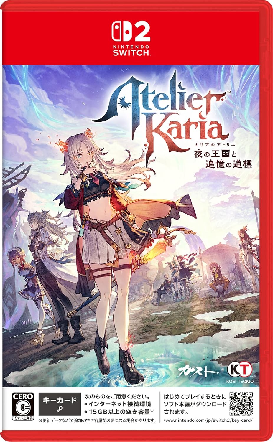 [預訂][日版] NS2 卡莉亞的鍊金工房 ~夜之王國與追憶之道標~日文一般版(訂價HKD449) (訂金 HKD100)