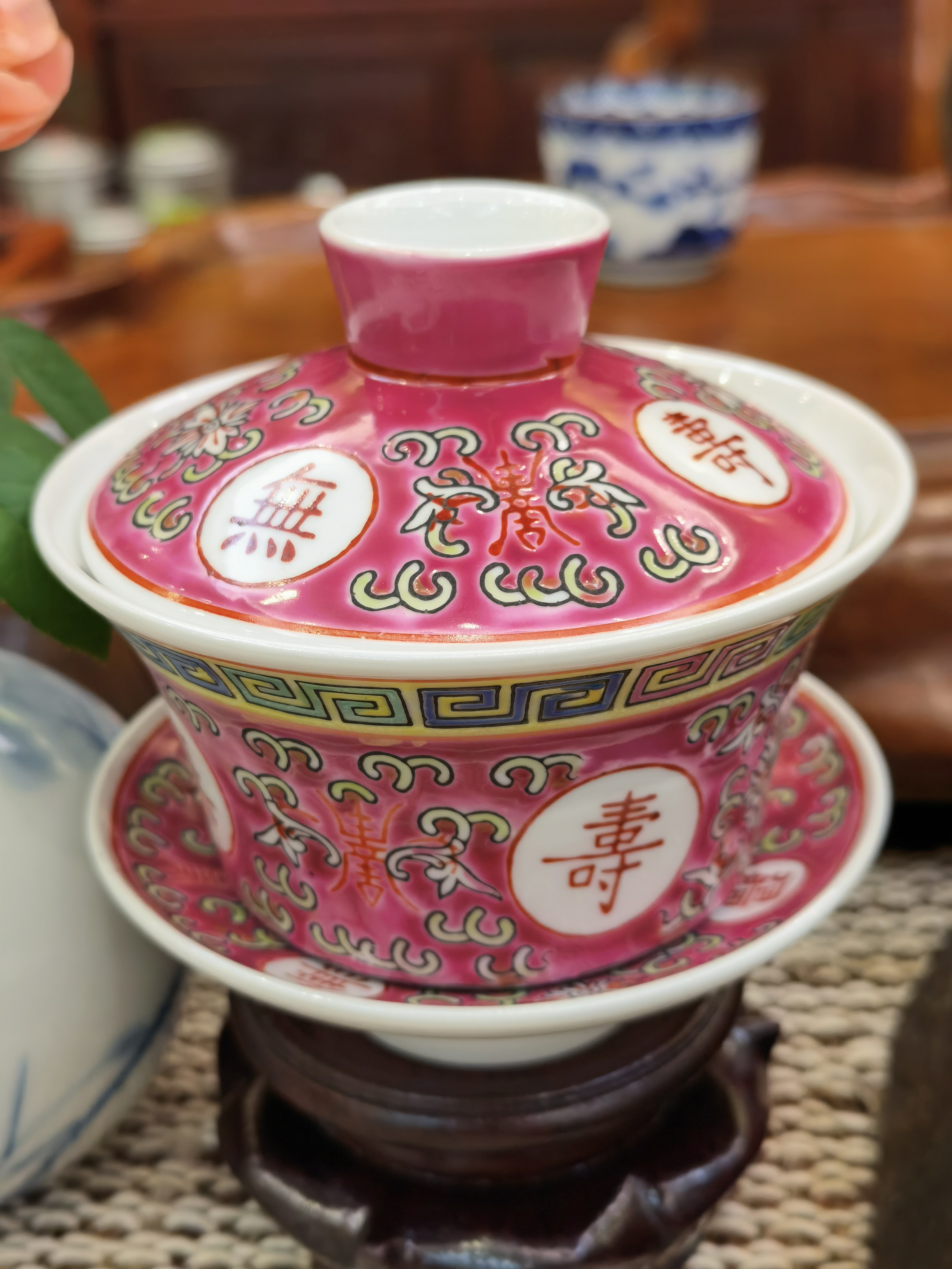 42-中國古董茶杯套裝(老瓷)<有需要請聯絡我們 852-6329 6186>