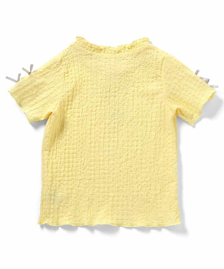 🇯🇵預訂 日本直送🇯🇵Apres les cours五色絲帶花邊皺紋短袖上衣