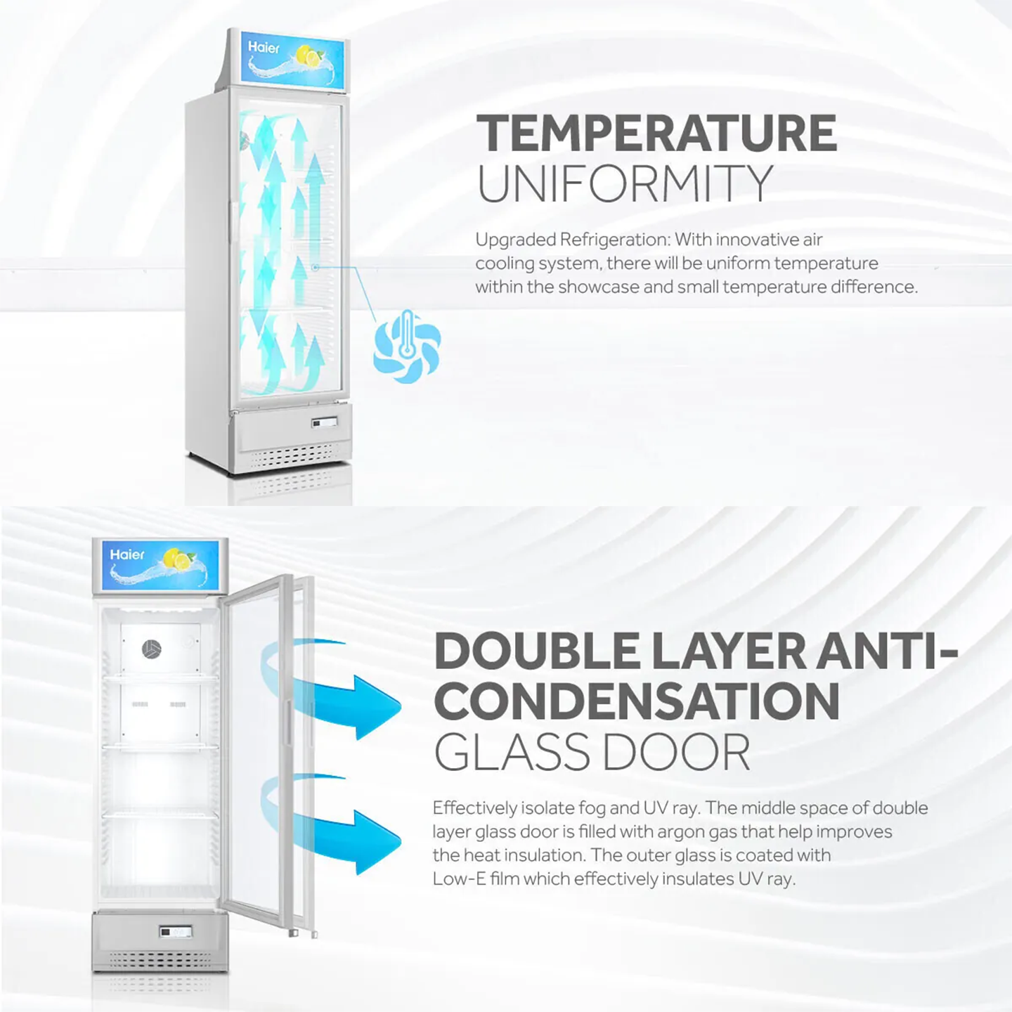 Haier 235L Showcase Chiller (SC-248E)