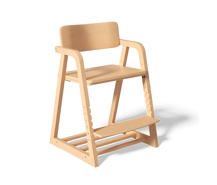 日本BSCR 兒童學習椅實木座椅 (適合6個月以上兒童至成人) **可加配餐盤**