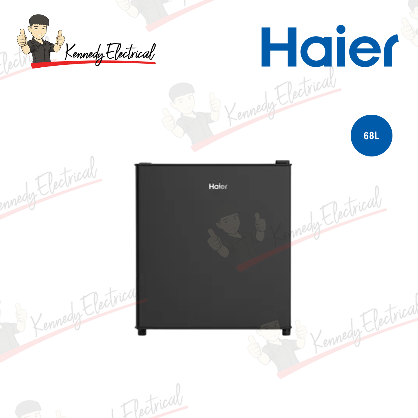 Haier 62L Minibar Refrigerator (HR-68H)