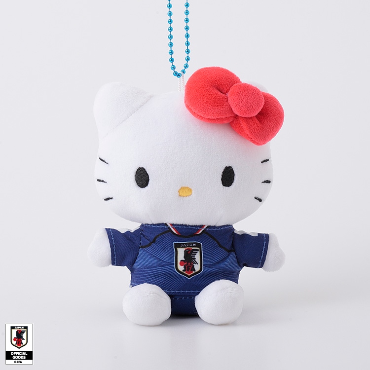 🌸 【預訂】Kitty 公仔掛飾 - Sanrio x Japan National Football Team Ver. 2026