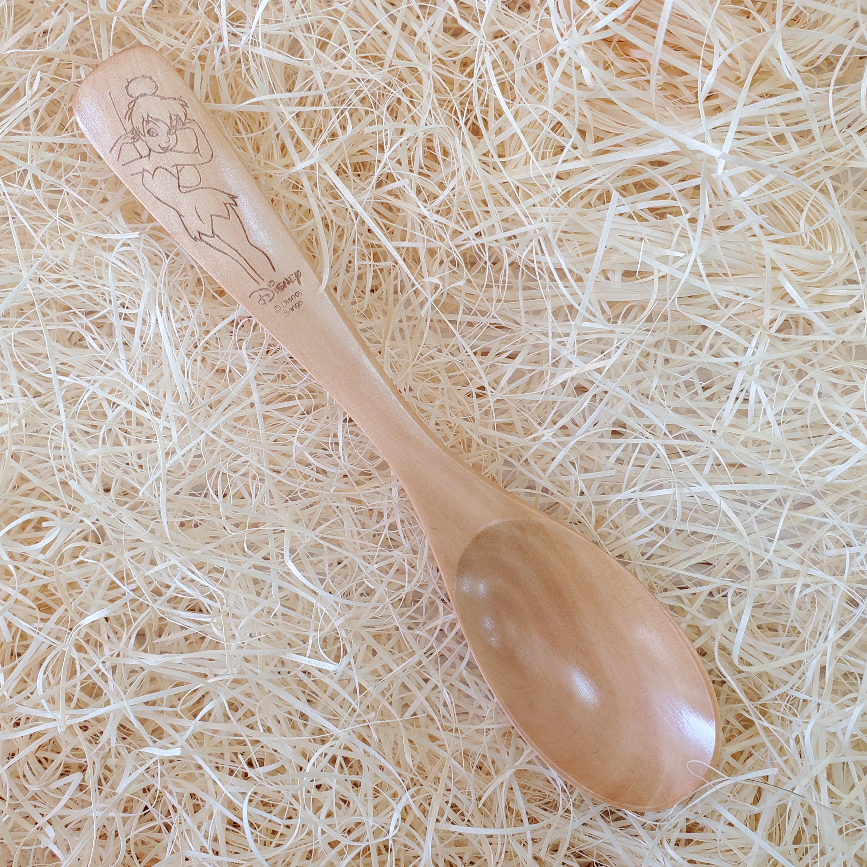 [現貨] [日本直送] DISNEY 100 週年｜TINKERBELL｜ 木製匙羹 {TF2308023}